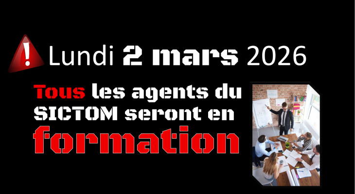 Lundi 2 mars 2026 : le SICTOM en formation !